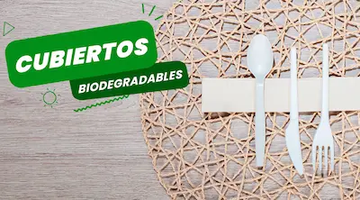 Categoría de Cubiertos biodegradables de Biopaking, ideales para reducir el impacto ambiental en el empaque de productos