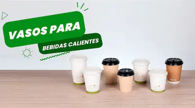 Vasos para café biodegradables ideales para llevar, fabricados con materiales sostenibles
